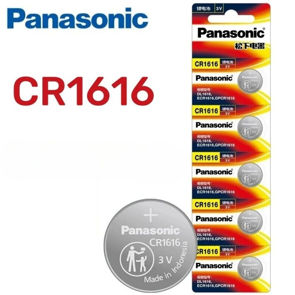 Panasonic Battery Button Coin Cell Lithium Battery CR1220 CR1616 CR1620 CR1632 CR2016 CR2025 CR2032 CR2430 CR2450