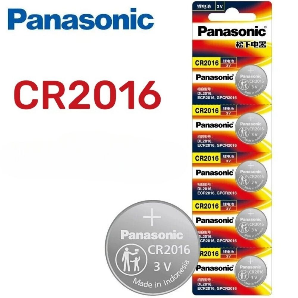 Panasonic Battery Button Coin Cell Lithium Battery CR1220 CR1616 CR1620 CR1632 CR2016 CR2025 CR2032 CR2430 CR2450