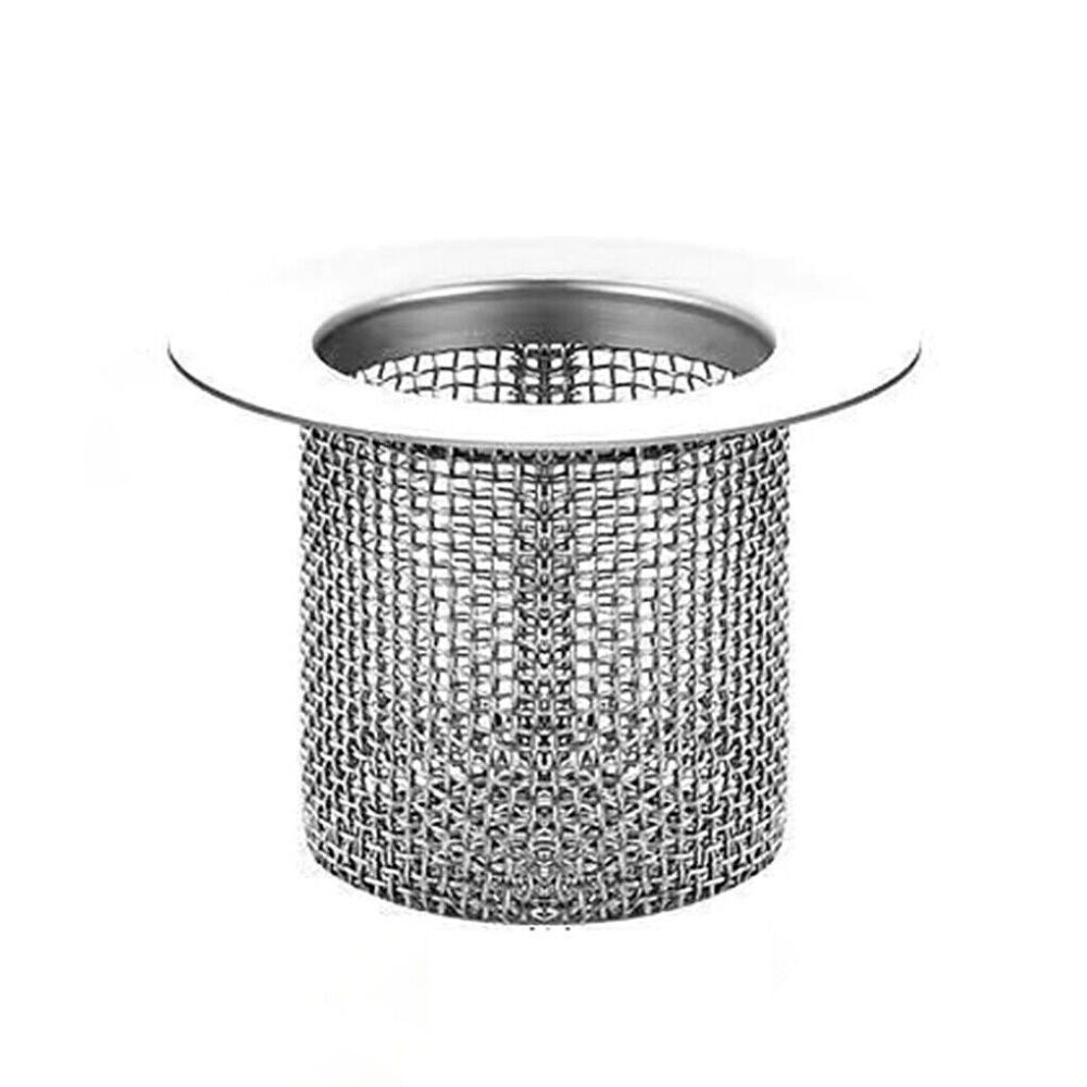 Reusable Bathroom Floor Drain Filter Hair Catcher Strainer Bath Stopper Sink