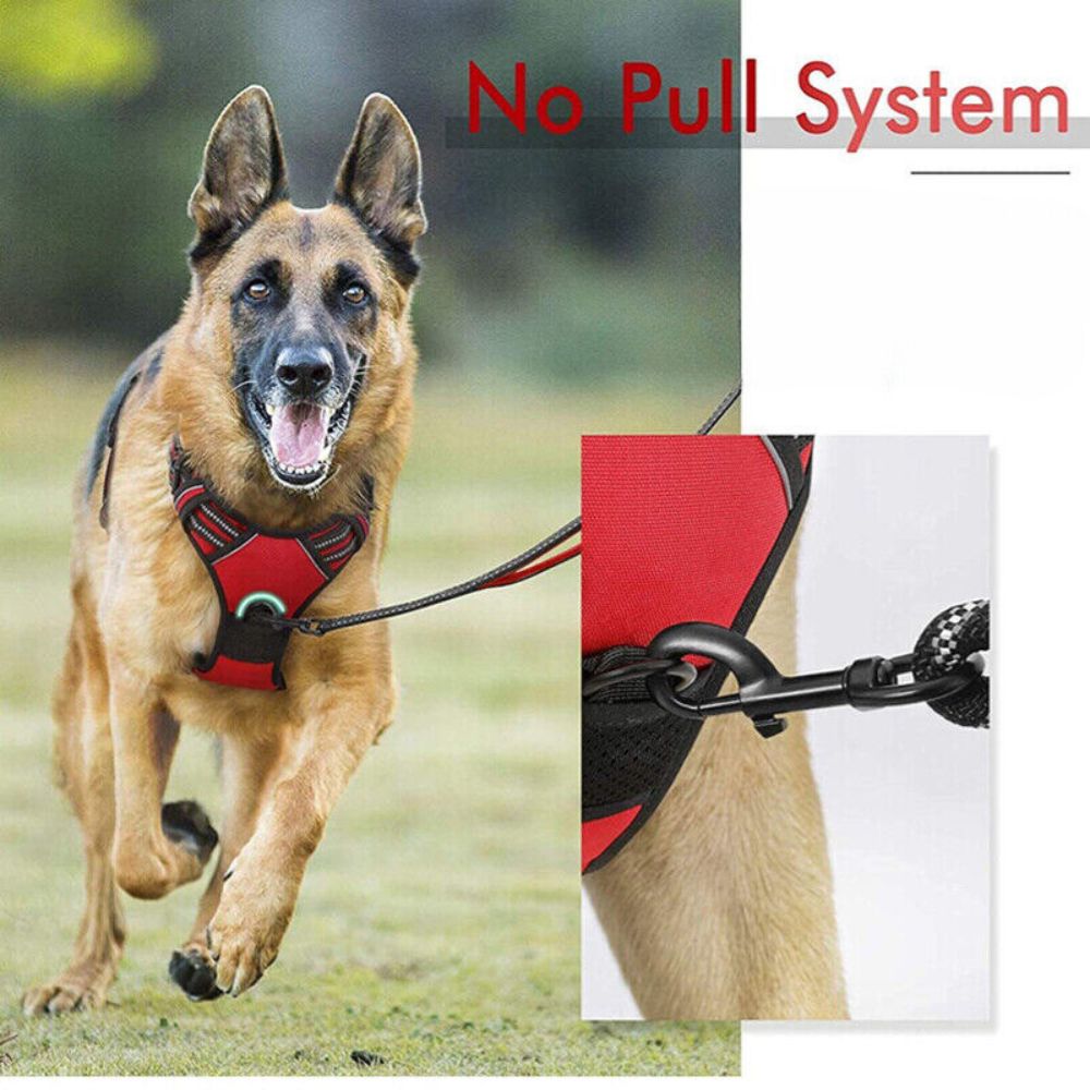S-XL No-Pull Front Range Dog Harness Vest Adjustable Outdoor Handle Puppy Pet