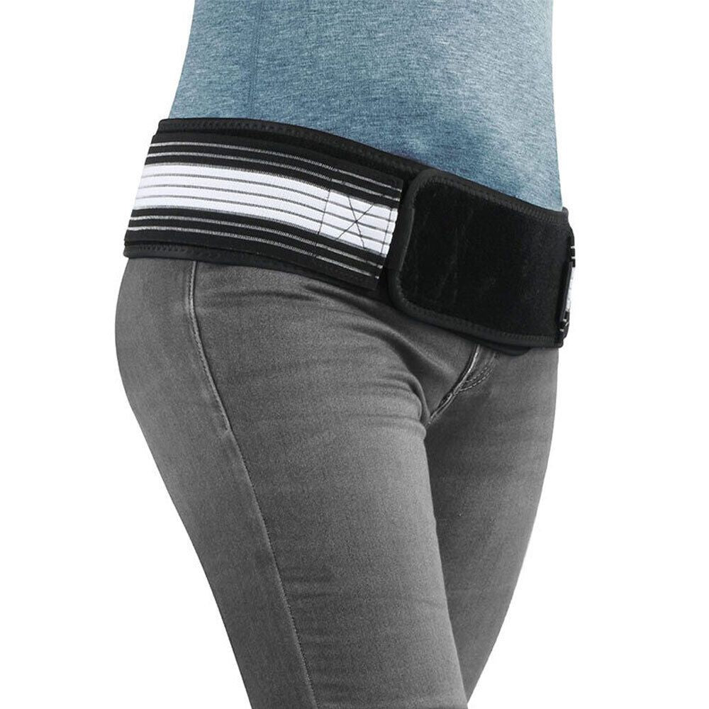 Men & Women Lower Back Pain Relieve Sciatica Waist Belly Support Belt