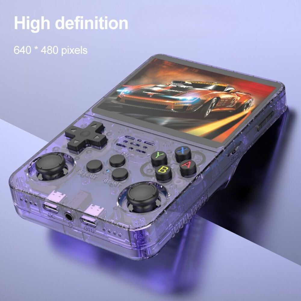 R36S Retro Handheld Video Game Console 3.5" IPS Screen Linux System Open Source