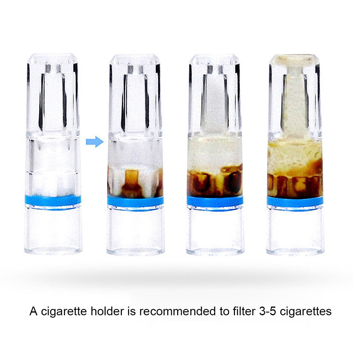 Healthy Tar Proof Cigarette Filters - 100 Pack