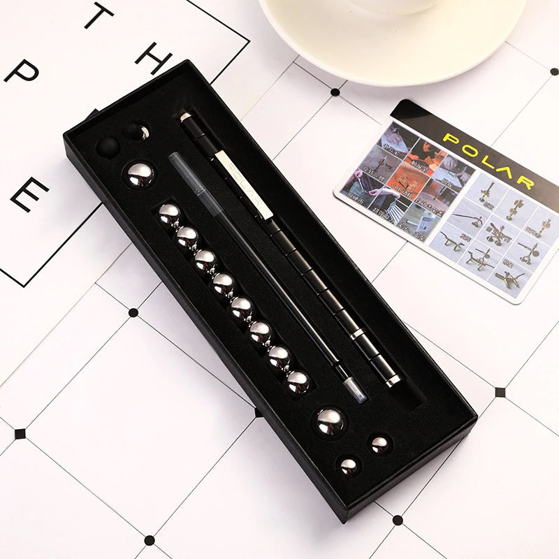 Modular Magnetic Magic Fidget Polar Pen Box Set - Neutral Stress Relief