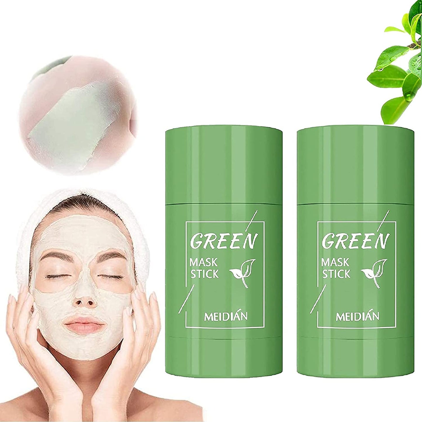 ORIGINAL Green Tea Mask Stick Facial Cleansing Oil Acne Deep Clean Pore