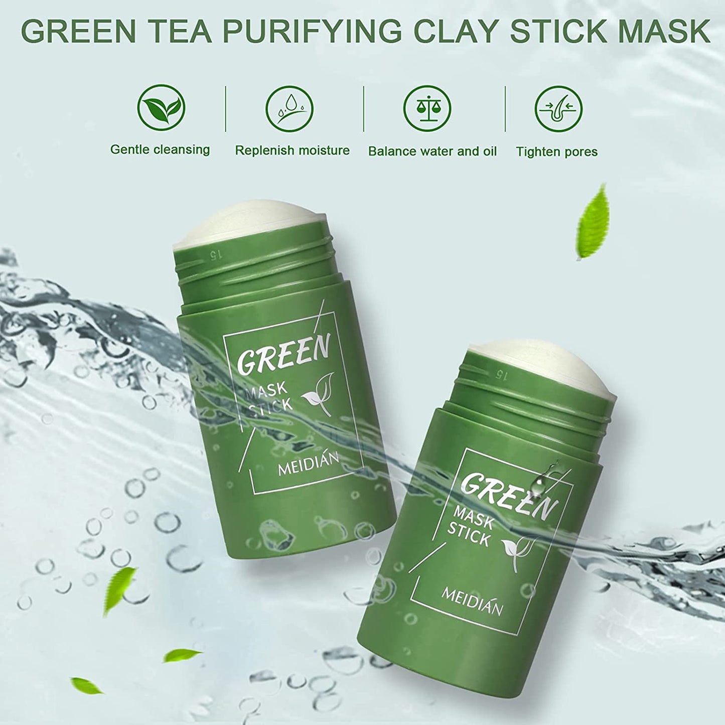 ORIGINAL Green Tea Mask Stick Facial Cleansing Oil Acne Deep Clean Pore