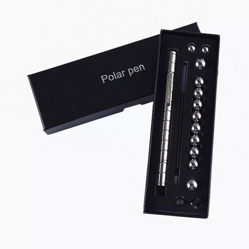 Modular Magnetic Magic Fidget Polar Pen Box Set - Neutral Stress Relief