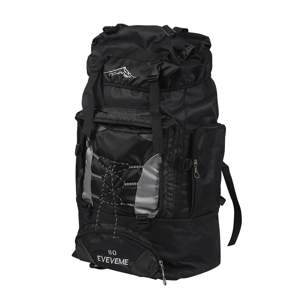 Military Backpack Tactical Hiking Camping Black-2018816652292001792