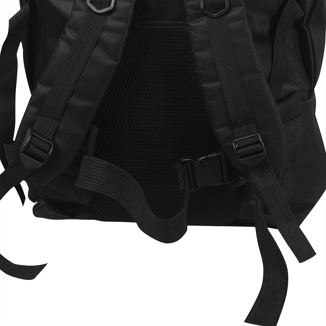 Military Backpack Tactical Hiking Camping Black-2018816652292001795