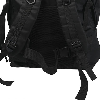 Military Backpack Tactical Hiking Camping Black-2018816652292001795