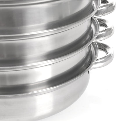 TOQUE Stainless Steel Steamer Meat Vegetable-2025742037680263172