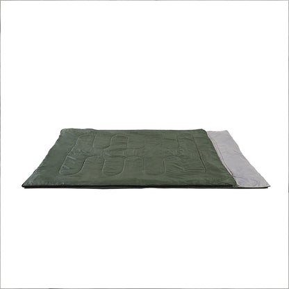 Mountview Sleeping Bag Double Bags Outdoor Army Green-2065254373969235974