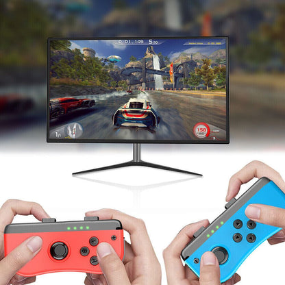 Wireless Controller Gamepad For Nintendo Switch Joy Con Left + Right - Monster Hunter + Wrist Strap