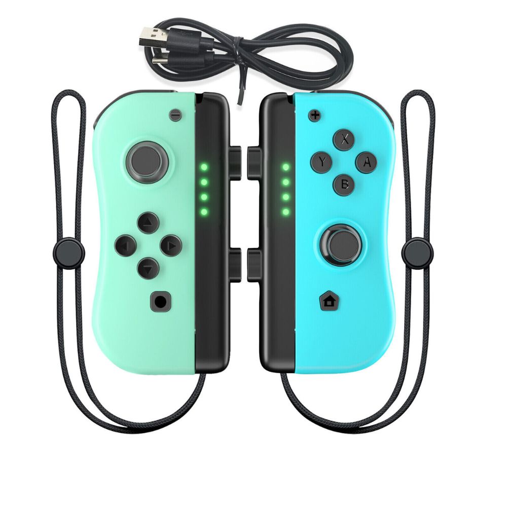 Wireless Controller Gamepad For Nintendo Switch Joy Con Left + Right - Tears of the Kingdom 3 + Wrist Strap