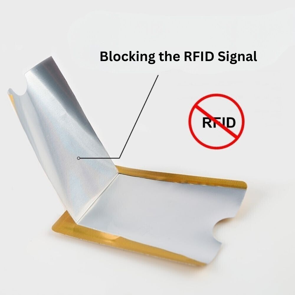 Anti Theft RFID Blocking Aluminum NFC Anti Scanning ID Bank Credit Card Case