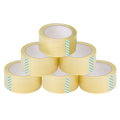 6 Rolls Packing Packaging Tape 45mmx75m-2065254233879482368