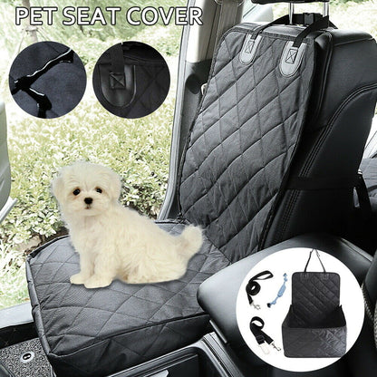 Premium Waterproof Pet Car Seat Cover Hammock - Non-Slip Protector for Dogs and Cats