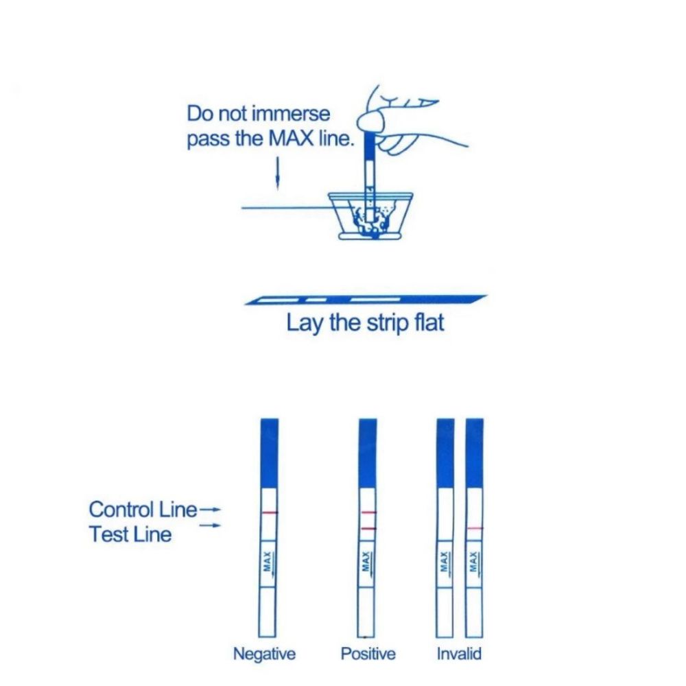 99.9% Accuracy Early Pregnancy Test Strips hCG diagnose sensitive urine strip fertility HPT kit