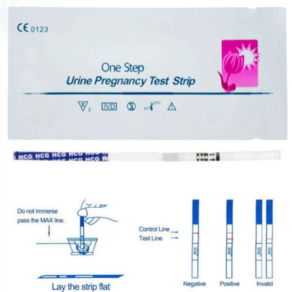 99.9% Accuracy Early Pregnancy Test Strips hCG diagnose sensitive urine strip fertility HPT kit