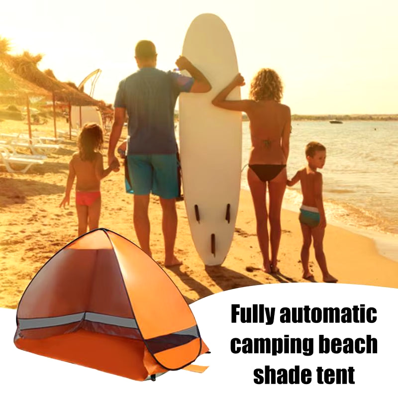 Shade UPF 50 Shelter Anti-Uv Camping Tent Easy Setup Shelter Beach Essentials Outdoor Gear for Park Picnic Fishing Courtyard