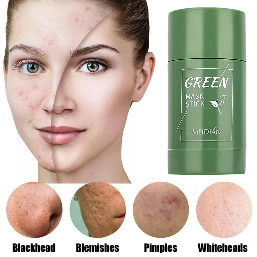 ORIGINAL Green Tea Mask Stick Facial Cleansing Oil Acne Deep Clean Por ...