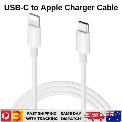 USB-C to Apple Fast Charging Cable - Power Up Your iPhone, iPad, and AirPods with Speed and Style!