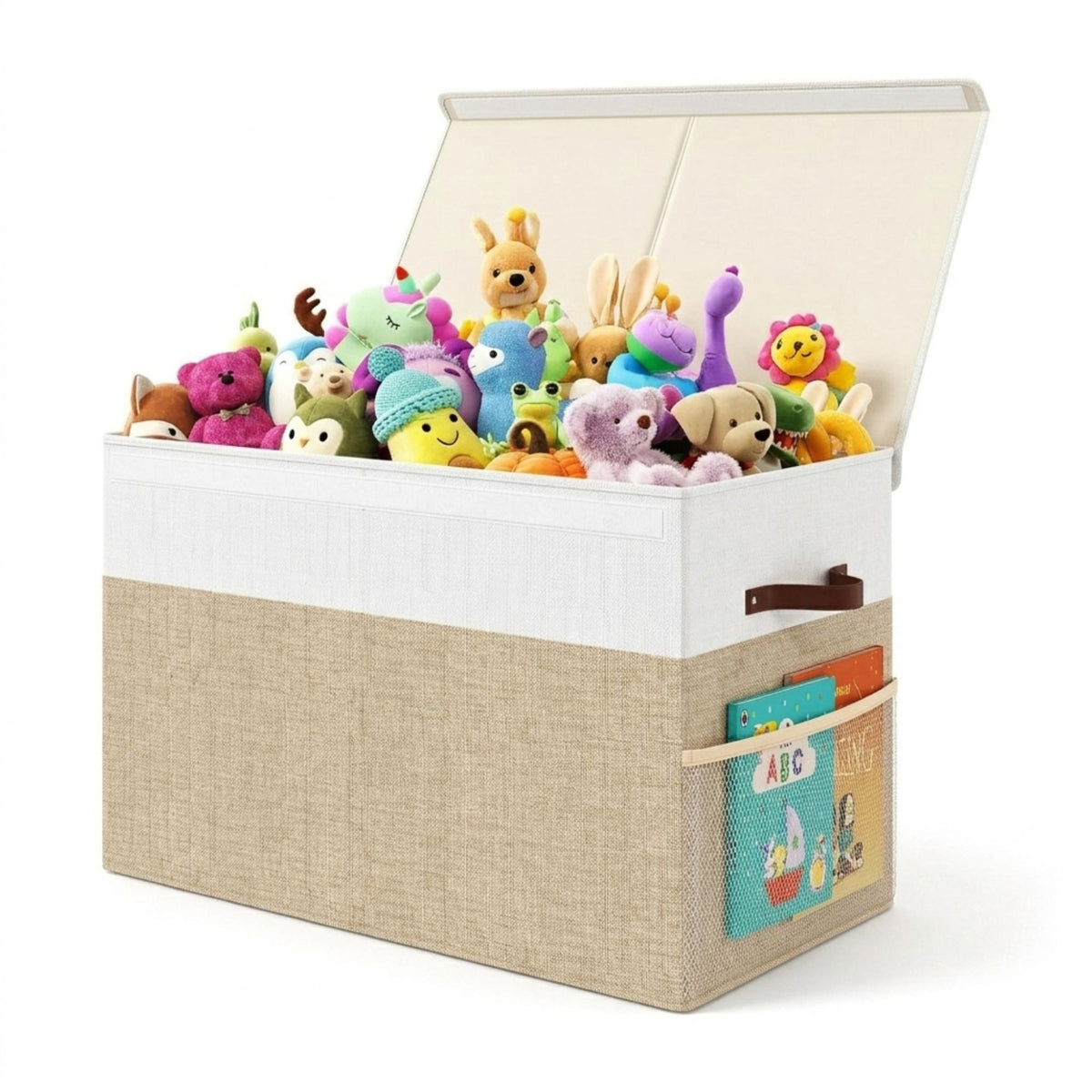 CARLA HOME Large Toy Storage Box with Lid Upgraded Toy Storage Chest Organiser-2094971930133270528