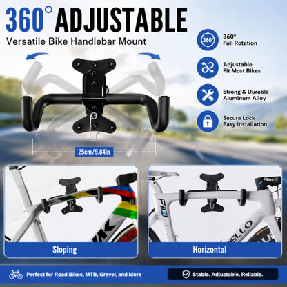 CARLA HOME Wall Mount Bike Rack, Adjustable Foldable Hanger, Garage Storage-2094971930565283845