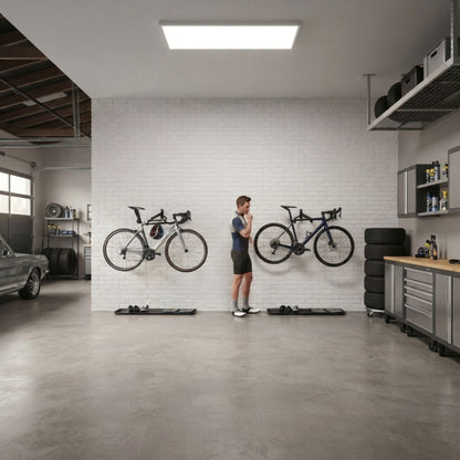 CARLA HOME Wall Mount Bike Rack, Adjustable Foldable Hanger, Garage Storage-2094971930565283848
