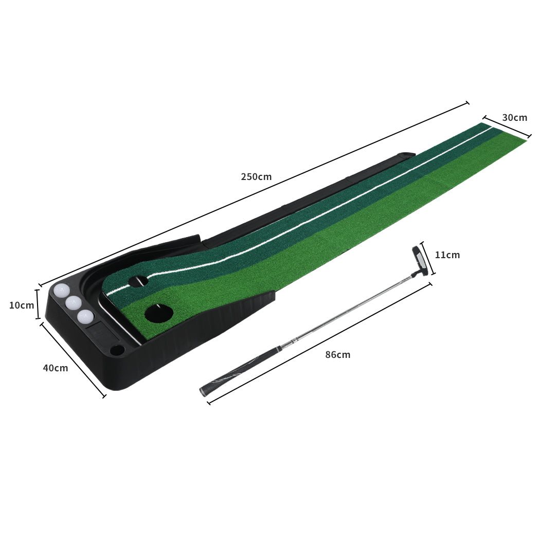 Centra Golf Putting Mat 250cmx40cm Portable-2065254463194664962