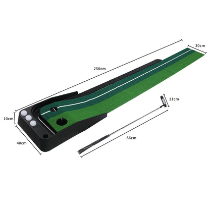 Centra Golf Putting Mat 250cmx40cm Portable-2065254463194664962
