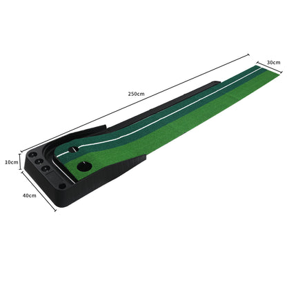 Centra Golf Putting Mat 250cmx40cm Portable-2065254463593123842