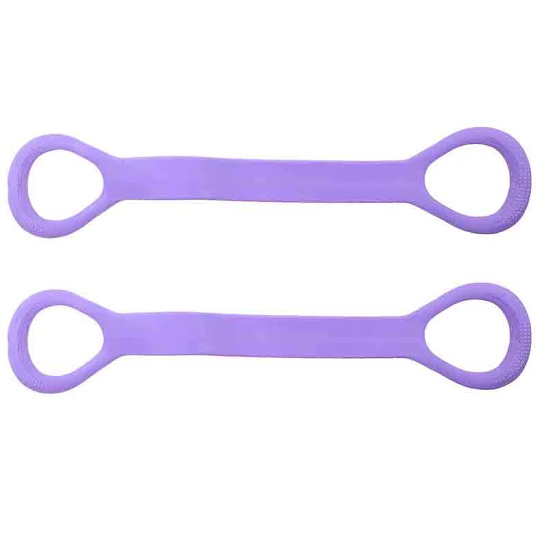 8-Character Elastic Belt Yoga Auxiliary Puller for Home Fitness - Women's Open Shoulder and Back Stretcher