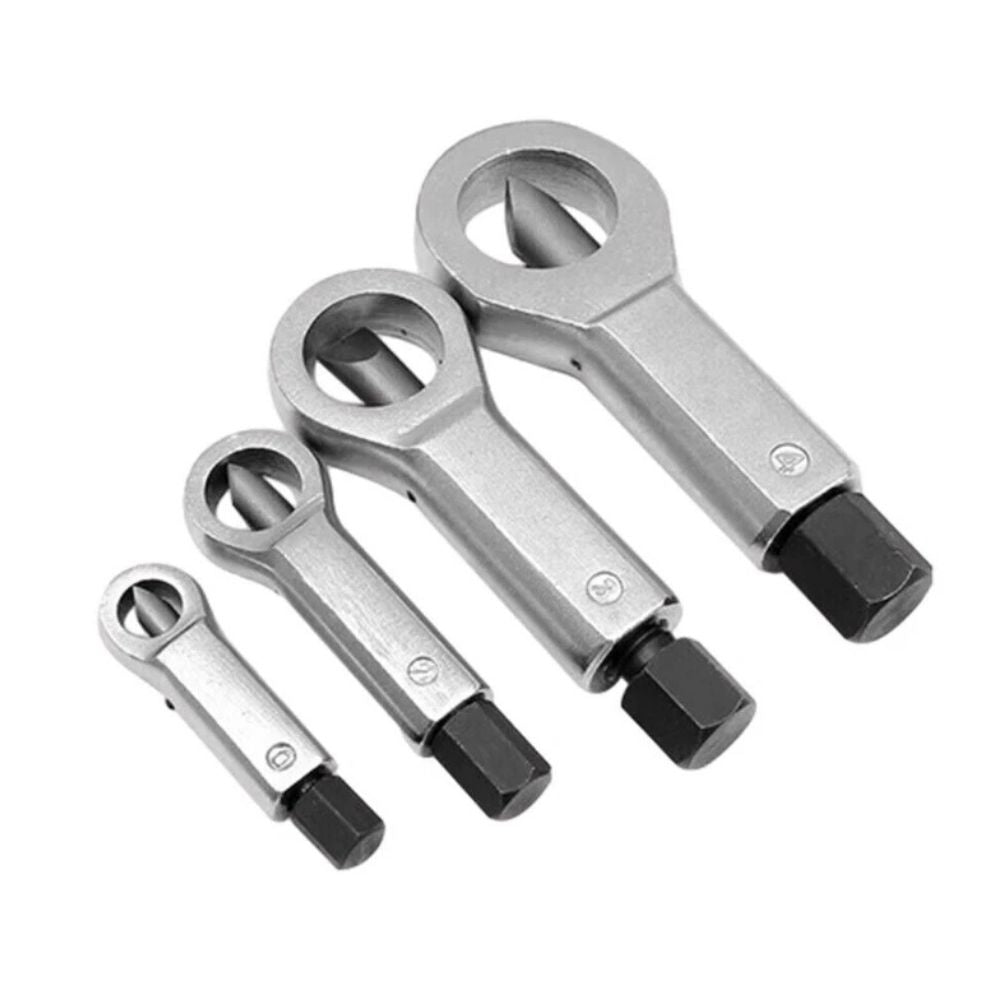 4pcs Metal Nut Splitter Breaker Remover Extractor Manual Pressure Cracker