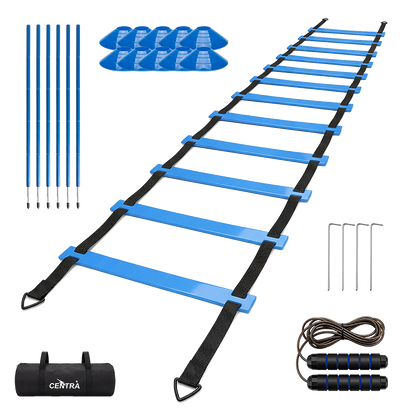 Centra Soccer Agility Training Poles Set Includes 6 Agility Poles Agility Ladder-2050059020542283784