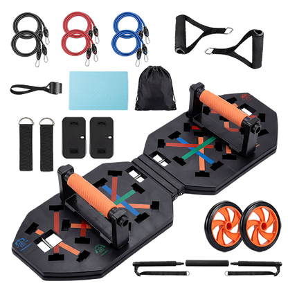 Centra Push Up Board Rack Stand Grip Bar Handle Muscle Train Gym Workout Fitness-2050059019950886920