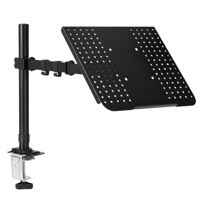 Levede Single Monitor Arm Desk Mount for 13-32 Inch Height Adjustable Black-2100035032906338312