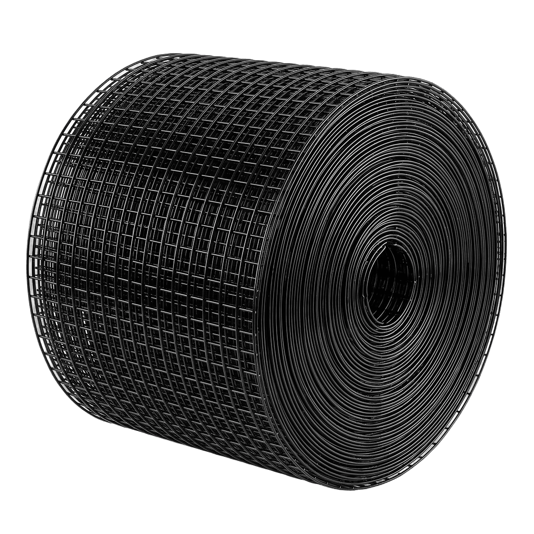 Mountview Solar Panel Bird Mesh PVC Coated 30m Roof Guard for Pigeons Black-2100035035158679560