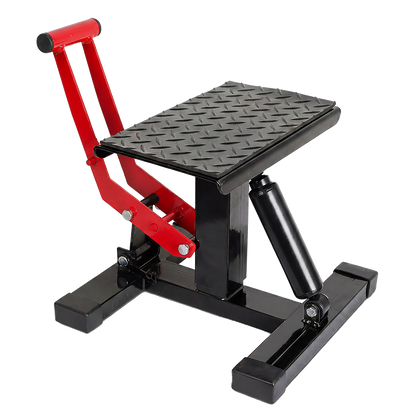 Monvelo Dirt Bike Lift Stand Hydraulic Motorcycle Jack 400kg 360° Platform-2061251871993106440