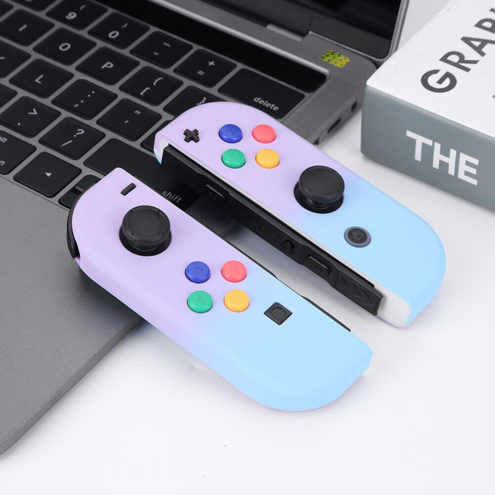 Wireless Controller Gamepad For Nintendo Switch Joy Con Left + Right - Tears of the Kingdom 3 + Wrist Strap