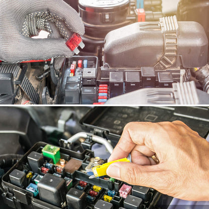 Ultimate 272-Piece Blade Fuse Set - Comprehensive Assortment of Standard, Mini, and Low Profile Automotive Fuses (2A to 35A) for All Your Vehicle Needs