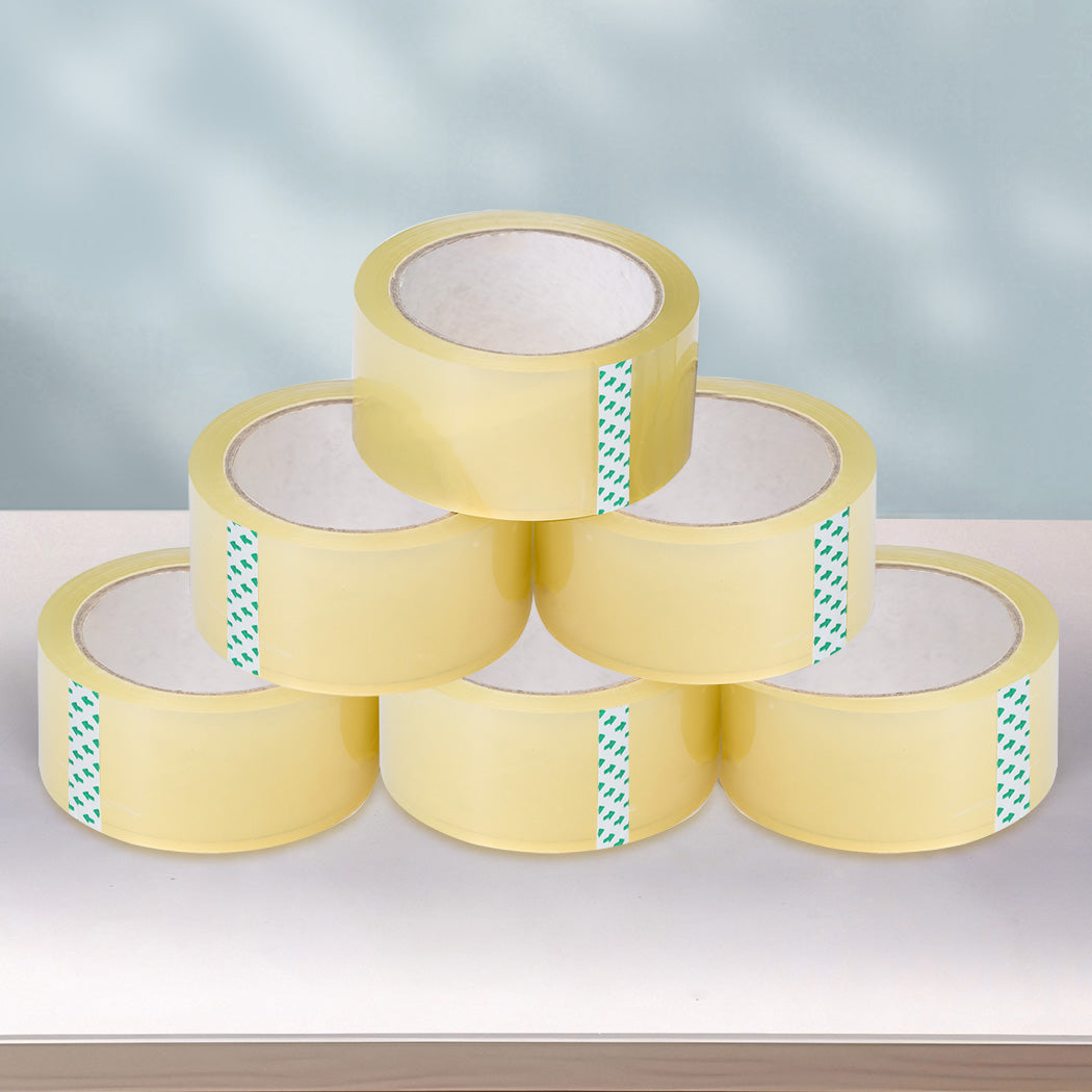 6 Rolls Packing Packaging Tape 45mmx75m-2065254233879482374