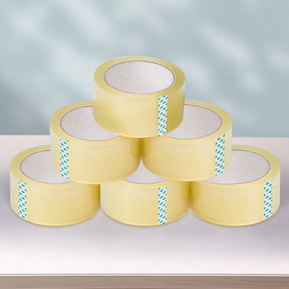 6 Rolls Packing Packaging Tape 45mmx75m-2065254233879482374
