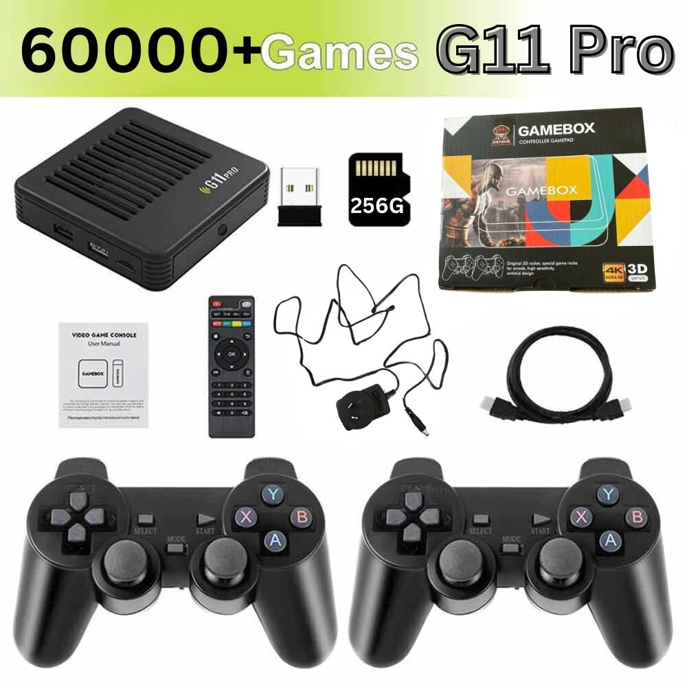 G11 Pro Retro Game Console Dual System Player Box TV for Android 9.0