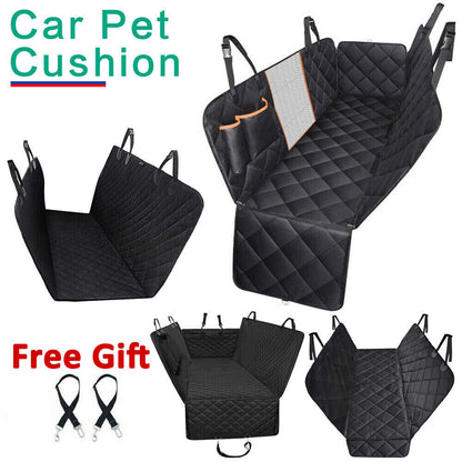 Premium Waterproof Pet Car Seat Cover Hammock - Non-Slip Protector for Dogs and Cats