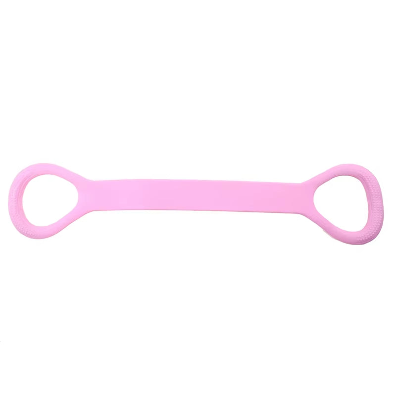 8-Character Elastic Belt Yoga Auxiliary Puller for Home Fitness - Women's Open Shoulder and Back Stretcher