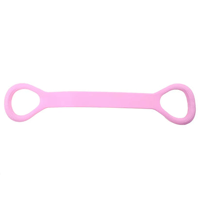 8-Character Elastic Belt Yoga Auxiliary Puller for Home Fitness - Women's Open Shoulder and Back Stretcher