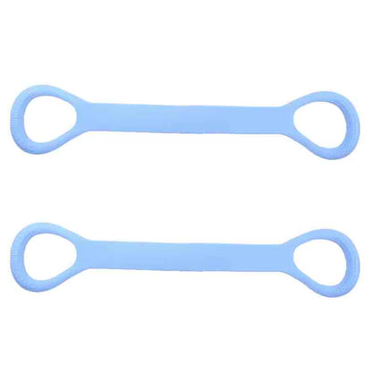 8-Character Elastic Belt Yoga Auxiliary Puller for Home Fitness - Women's Open Shoulder and Back Stretcher