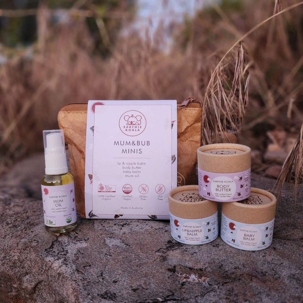 Earthie Koala Mum and Bub Minis