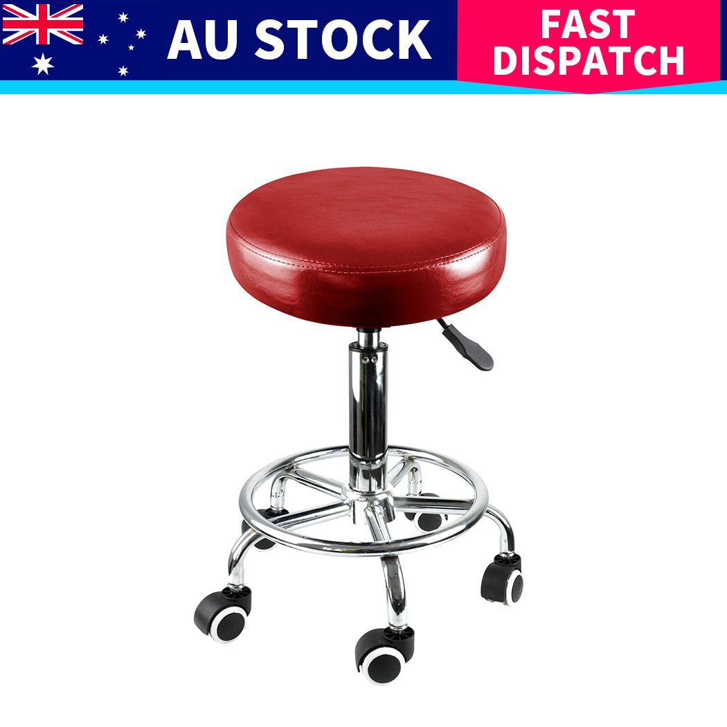 Levede 2x Salon Stool Swivel Barber Stools-2029387212935794696